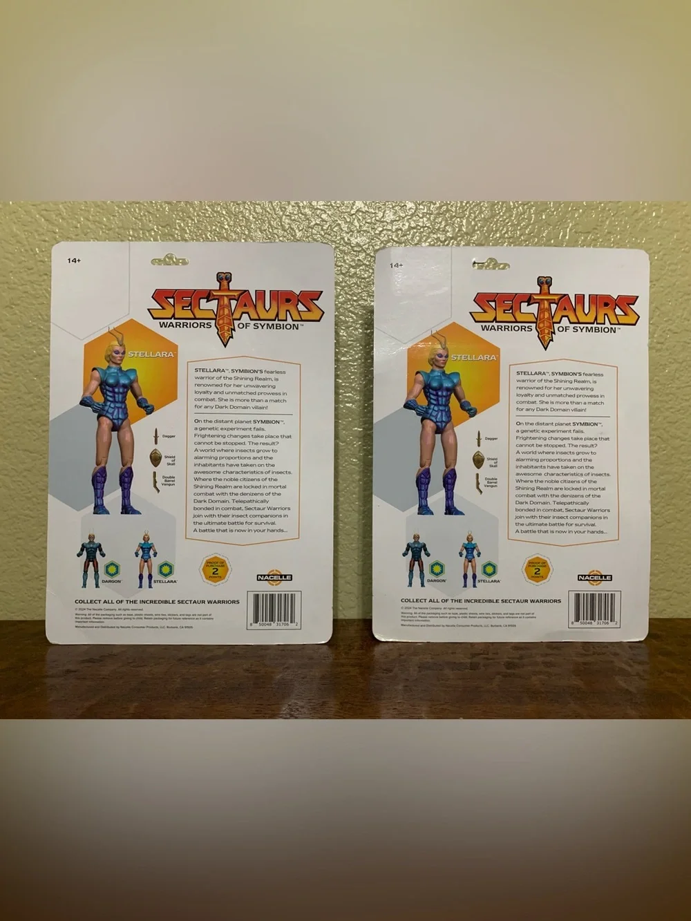 NIB Nacelle 2024 SECTAURS Warrior Of The Symbion Stellara Action Figure